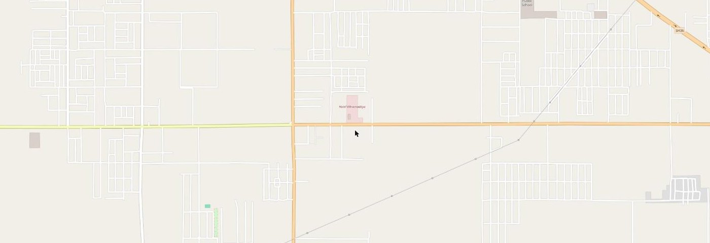 Map showing Hotel Vikramaditya on the Suratgarh–Hanumangarh Bypass, Sri Ganganagar